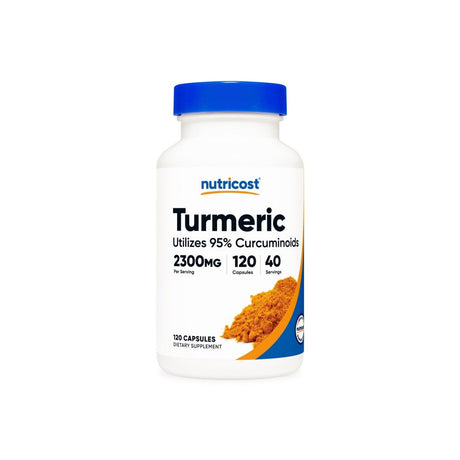 Nutricost Turmeric -- 2300 Mg - 120 Capsules