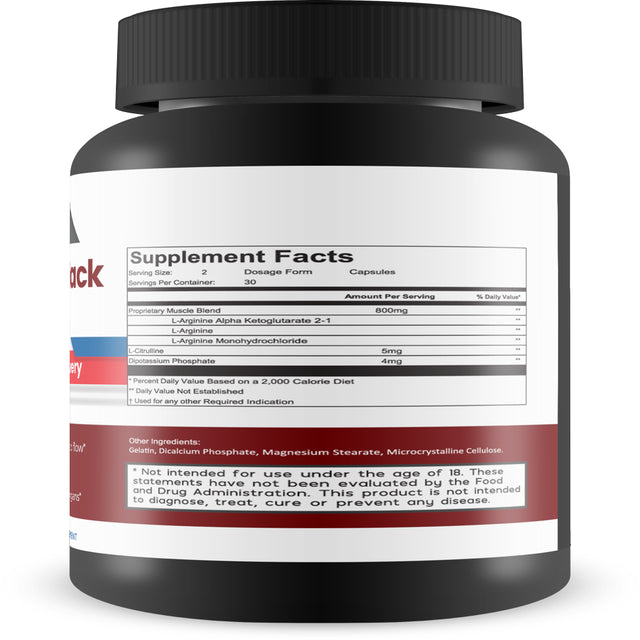 Memory Hack Restore - Blood Flow Nutrient Delivery - Help Deliver Nutrients to the Brain - Special Blend of Amino Acids to Support Increased Blood Flow, Nutrient Delivery, and Male Function