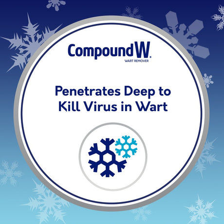 Compound W Nitrofreeze Wart Remover, Maximum Freeze, 6 Applications