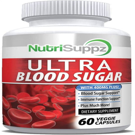 Regulate Your Blood Sugar with Nutrisuppz Blood Sugar Supplement - Achieve Optimal Glucose Balance for a Healthier You