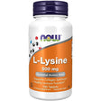 NOW Supplements, L-Lysine (L-Lysine Hydrochloride) 500 Mg, Amino Acid, 100 Tablets