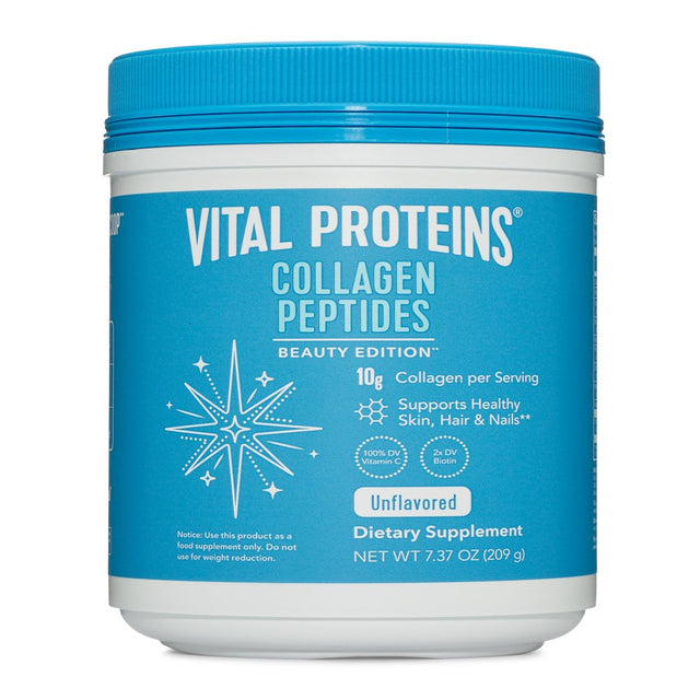 Vital Proteins Collagen Peptides + Beauty Supplement Powder, 7.37 Oz