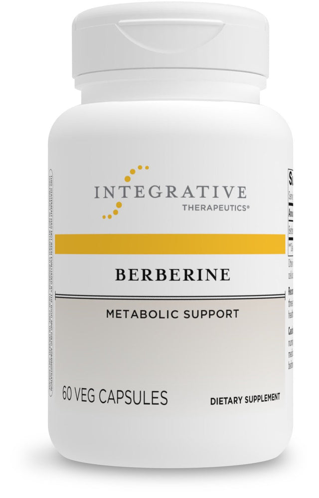 Integrative Therapeutics Berberine - Metabolic and Healthy Blood Sugar Support Supplement with Berberine Hcl* - for Men and Women - Gluten Free and Vegan - 60 500 Mg Capsules