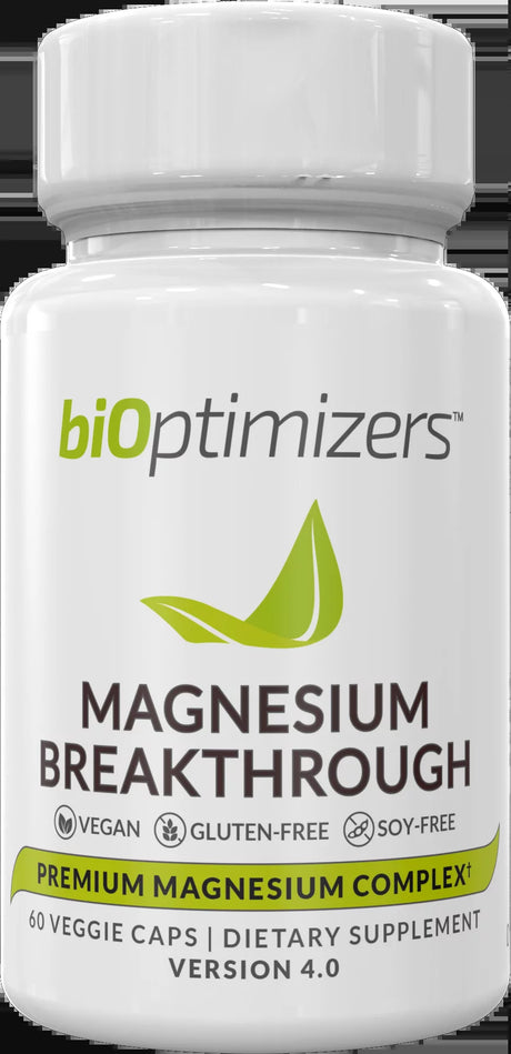 Magnesium Breakthrough Supplement 4.0 - Has 7 Forms of Magnesium like Bisglycinate, Malate, Citrate, and More - Natural Sleep Aid - Brain Supplement - 60 Capsules