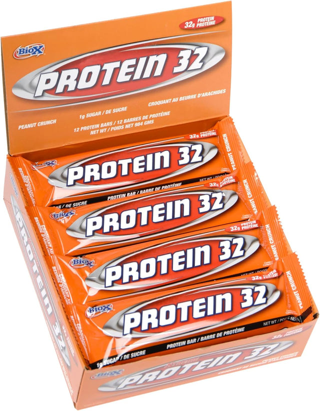 Biox Performance Nutrition Protein 32 Bars 1 - 82G Bar - Peanut Crunch