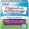 Digestive Advantage Daily Probiotic Capsules, 30 Ct (Pack of 2)