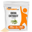 Bulksupplements.Com Okra Extract Powder, 500Mg - Herbal Fiber Supplement (1KG - 2000 Servings)