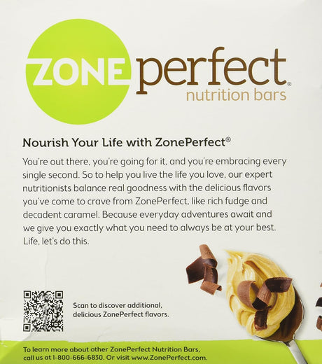 Zone Perfect Chocolate Peanut Butter 5 Bars - Pack of 2- 8.8 0Z Each