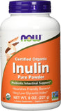 Now - Organic Inulin Powder 8 Oz