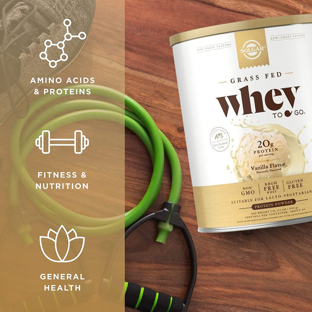 Solgar - Whey to Go - Whey Protein Powder