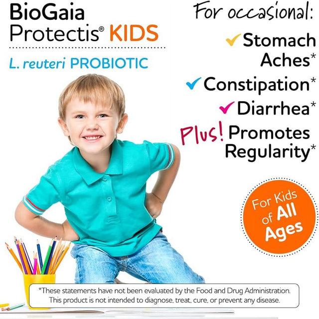 Biogaia Probiotic Chewable Tablets, 30 Count Box