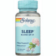 Solaray Sleep Blend SP-17 | Herbal Blend W/ Cell Salt Nutrients to Help Support Healthy Sleep & Relaxation | Non-Gmo, Vegan | 100 Vegcaps