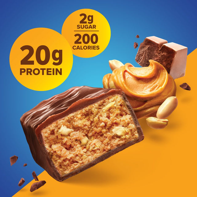 Pure Protein Bars, Chocolate Peanut Butter, 20G Protein, Gluten Free, 1.76 Oz, 12 Ct