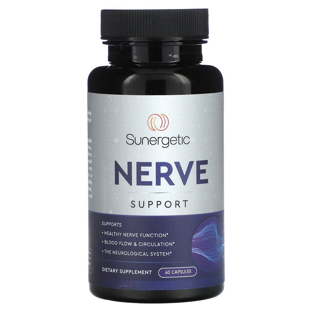 Nerve Support , 60 Capsules, Sunergetic