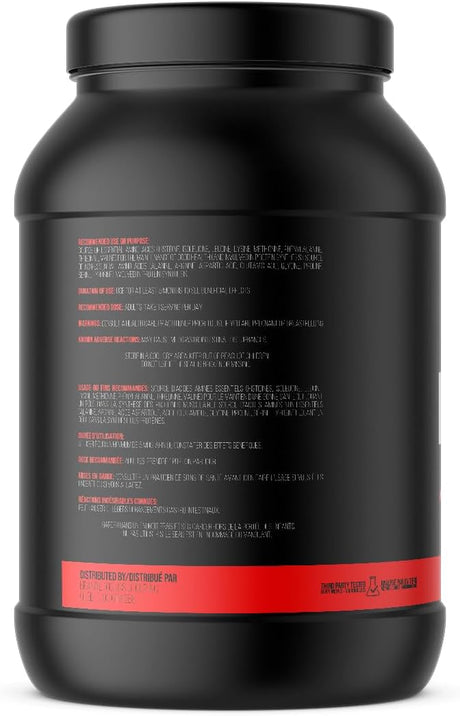 Beef Protein | Anytime Supplement | 3 Lbs | Vanilla Flavor