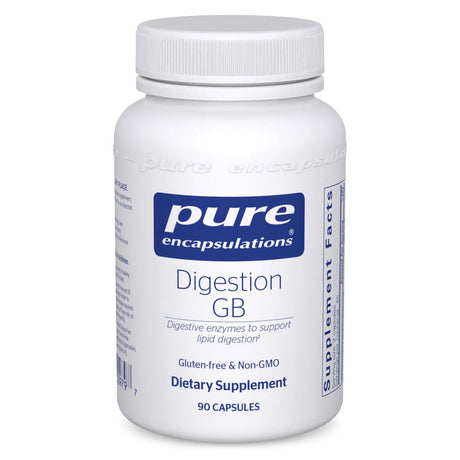 Pure Encapsulations Digestion GB | Digestive Enzyme Supplement to Support Gall Bladder and Digestion of Fat, Carbohydrates, and Protein* | 90 Capsules