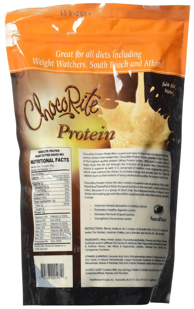 Chocorite Peanut Butter Protein Shake, 14.7 Ounce