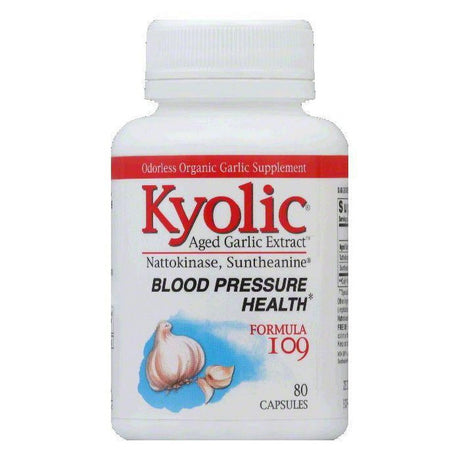 Kyolic Capsules Formula 109 Aged Garlic Extract, 80 CP