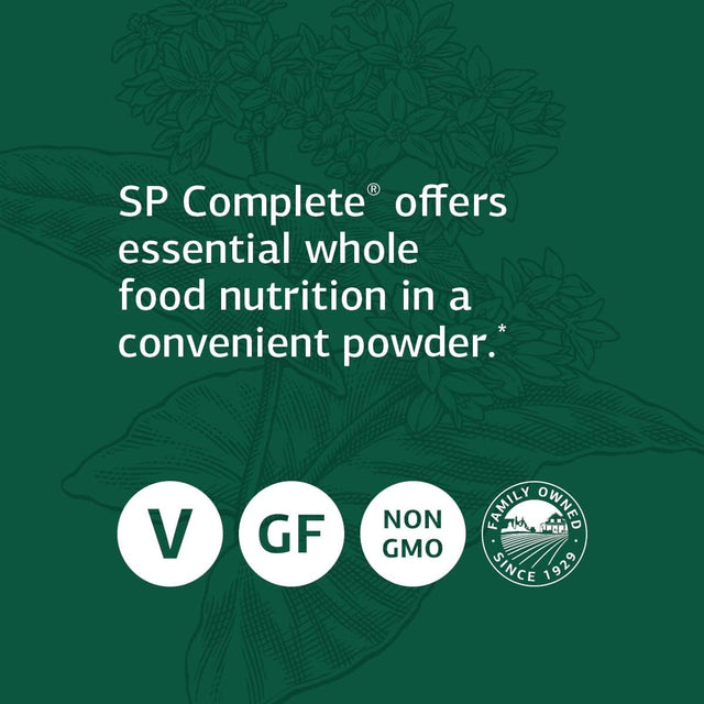 Standard Process SP Complete - Whole Food Immune Support, Liver Support, Antioxidant, and Weight Management with Rice Protein, Grapeseed Extract, and Choline - Vegetarian - 28 Ounce