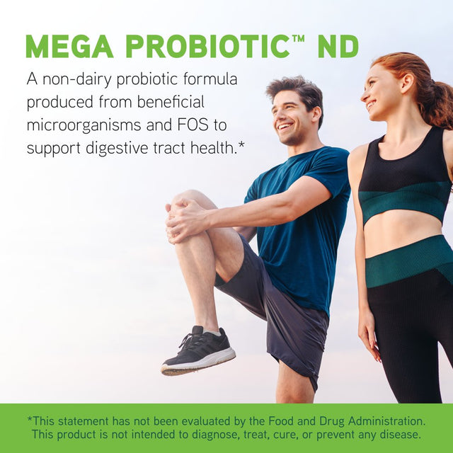 Davinci Labs Mega Probiotic ND - Support Gut Health* - 120 Vegetarian Capsules