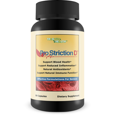 Pro Striction D - Natural Blood Health Support - Promote Healthy Circulation - Support Reduced Inflammation, Heart Health, Cholesterol, & Blood Pressure - Natural Immune Function & Blood Flow Support