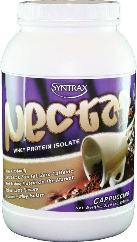 Syntrax Nectar Whey Protein Isolate Powder Cappuccino -- 2 Lbs (Quantity of 1)