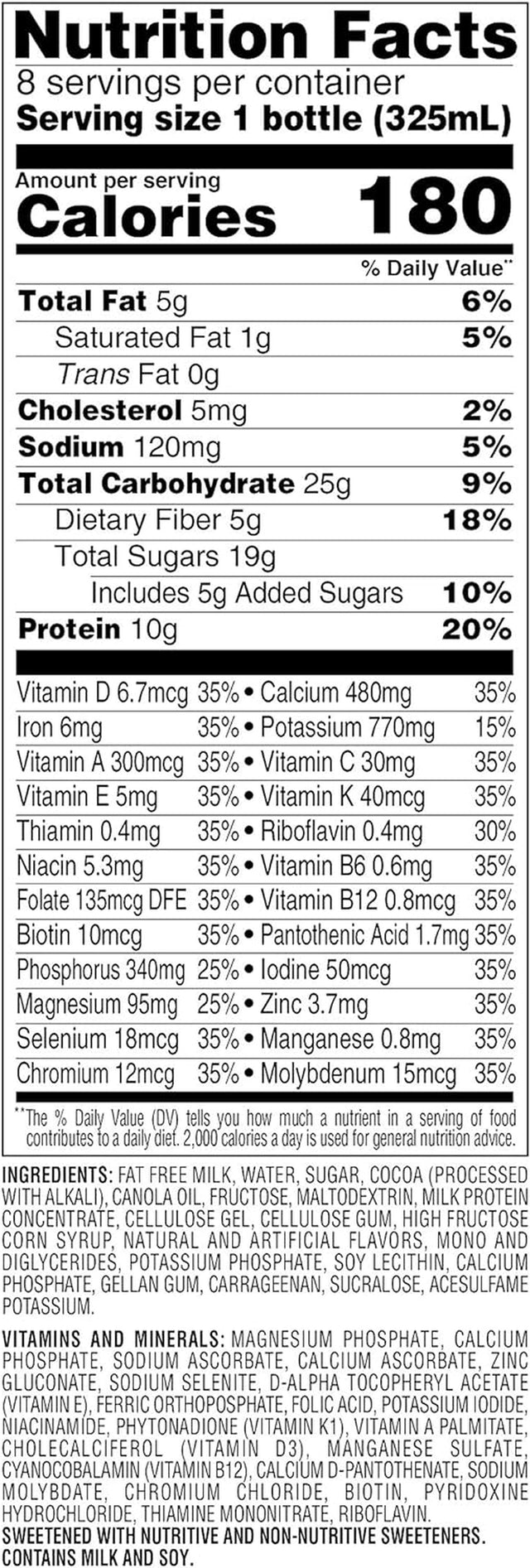 Slimfast Meal Replacement Shake, Original Creamy Milk Chocolate, 10G of Ready to Drink Protein for Weight Loss, 11 Fl. Oz Bottle, 8 Count