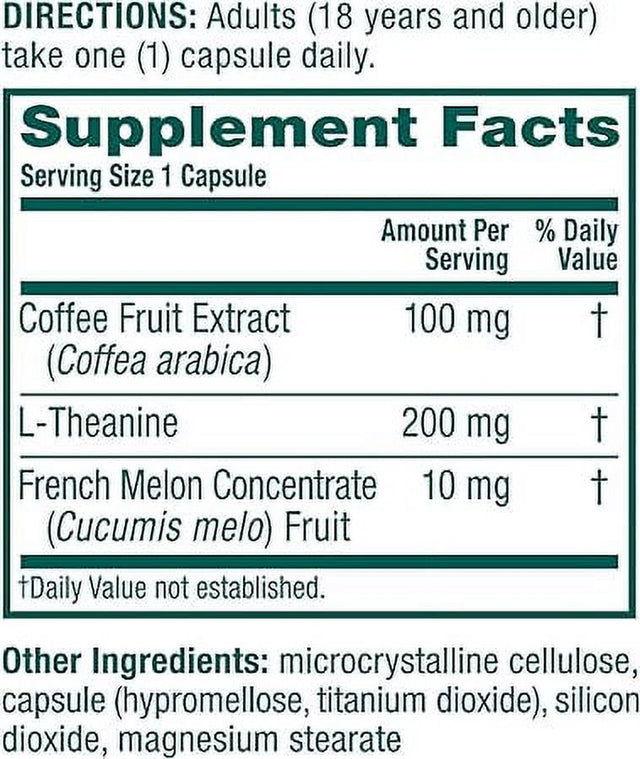 Neuriva De-Stress Brain Health Supplement (30 Count), Brain Support with Clinically Proven Naturally Sourced Ingredients (Decaffeinated Coffee Cherry & Melon Concentrate), 2 Pack