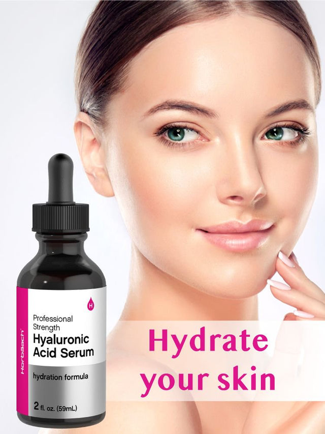 Hyaluronic Acid Serum | 2 Oz | Crafted for the Face and Skin | by Horbaach