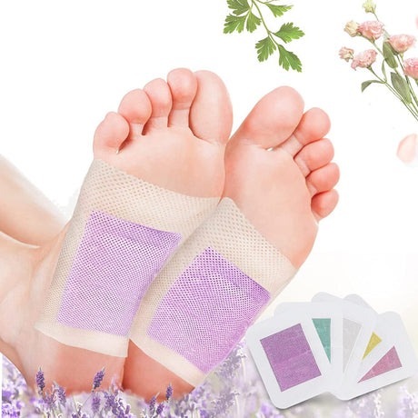 Orientleaf Foot Pads, 60 Pcs 2 in 1 Foot Pads for Better Sleep and Anti-Stress Relief, Foot Patches Enhance Blood Circulation for Foot and Body Care