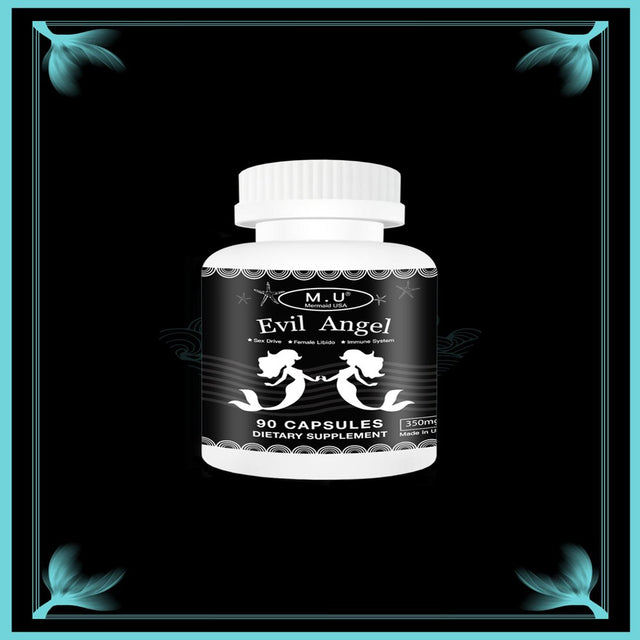 Evil Angel - for Women Female Libido Happy Performance-Magic Supplements Vegan Capsules--Herbal Supplement