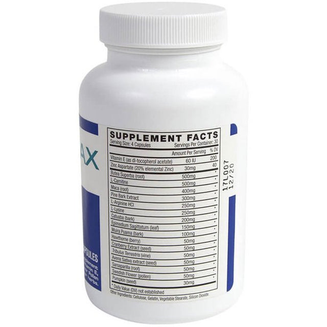 Semenax Volume and Intensity Enhancer 120Ct - 5 Bottles (600Ct)