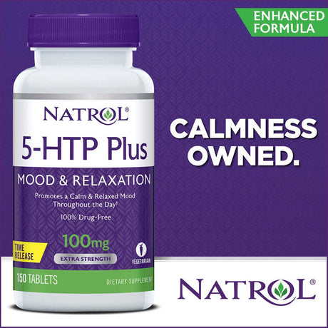 Natrol 5-HTP plus 100 Mg., 150 Tablets