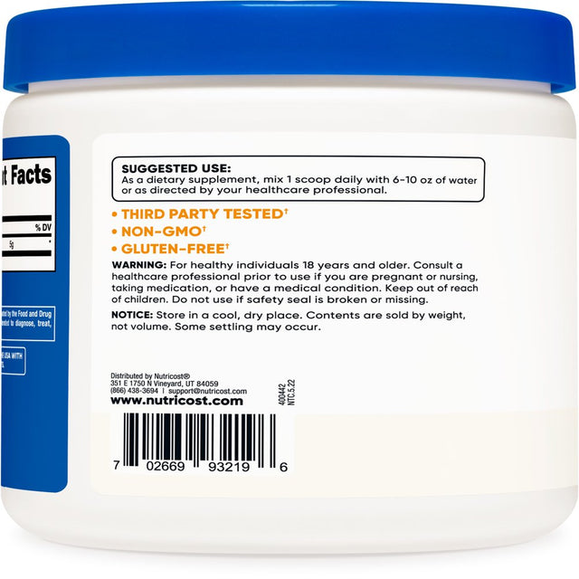 Nutricost Pure D-Ribose Powder (250 Grams) - Non-Gmo Supplement