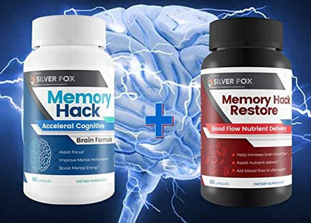 Memory Hack Restore - Blood Flow Nutrient Delivery - Help Deliver Nutrients to the Brain - Special Blend of Amino Acids to Support Increased Blood Flow, Nutrient Delivery, and Male Function