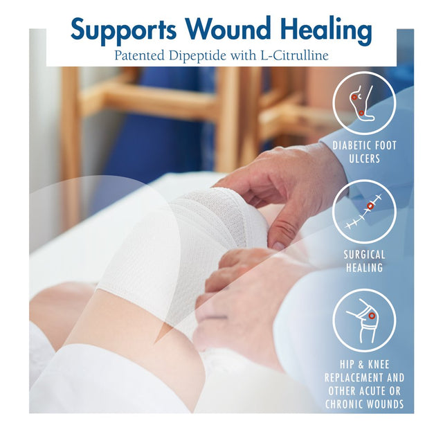 Supports Wound Healing | 30 Times Collagen Dipeptides than Powdered Collagen | Pressure Injuries Surgical Wounds Diabetic Foot Ulcers Cosmetic Surgery Chronic Non-Healing Wounds Bed Sores.