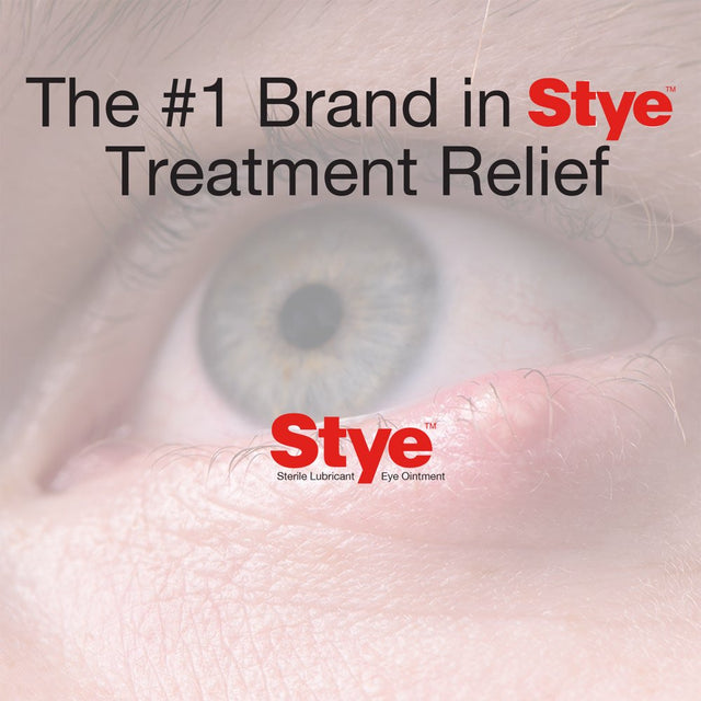 Stye Sterile Lubricant Eye Ointment, Ophthalmologist Tested, 0.125 Oz