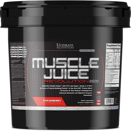 Ultimate Nutrition Muscle Juice Revolution 2600 Protein Powder Supplement-11.1 Lb