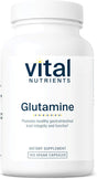 Vital Nutrients - Glutamine - Gastrointestinal and Immune Support - 100 Vegetarian Capsules per Bottle - 3400 Mg