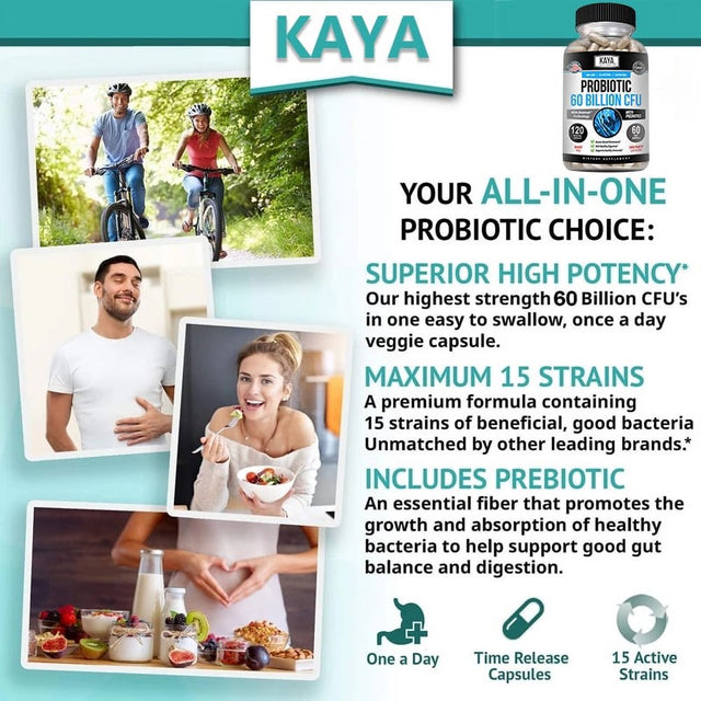 Probiotic Supplement - Supports Gut Health, Improves Digestion, Reduces Flatulence, Gut Relief, Immune System Support