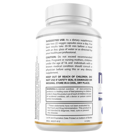 10 Pack Nooceptin - Cognitive Enhancer Capsules for Cognition and Focus