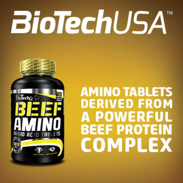 Beef Amino - 120 Tablets - Biotech