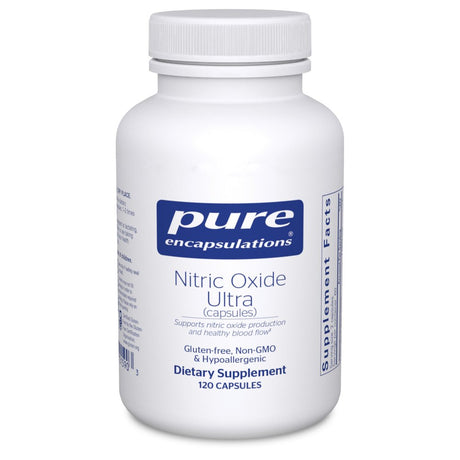 Pure Encapsulations Nitric Oxide Ultra (Capsules) | Supplement to Support Nitric Oxide Production, Healthy Blood Flow, and Vascular Health* | 120 Capsules