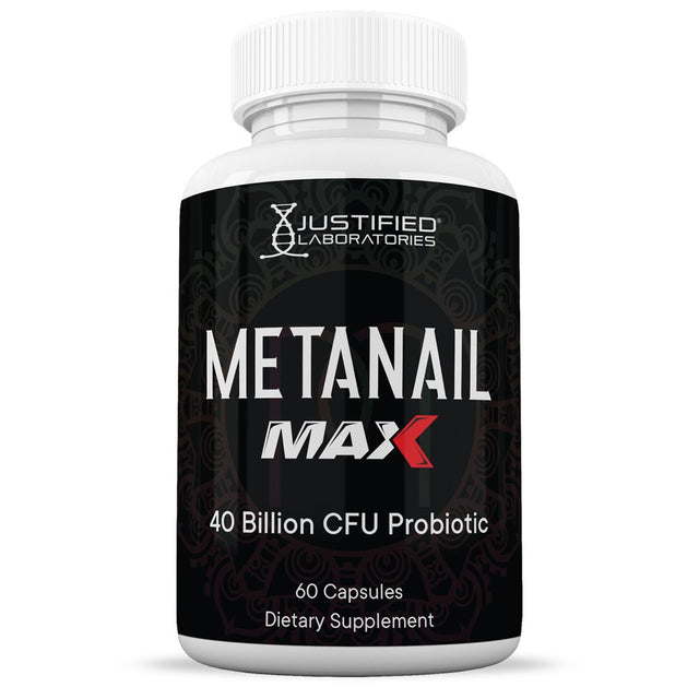 (10 Pack) Metanail Max 40 Billion CFU Probiotic Nail Support 600 Capsules