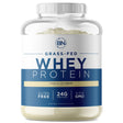 Grass Fed Whey Protein Vanilla 5Lb - 100% Pure and Natural - 5 Lb/64 Servings - 24G Protein - Cold Processed Undenatured - Non-Gmo - Rbgh-Free - High Quality from Happy Healthy Cows USA