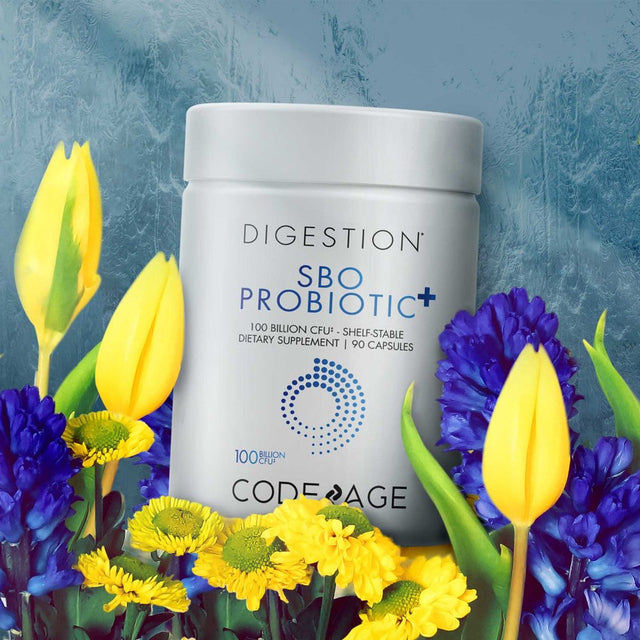 Codeage SBO Probiotics 100 Billion CFU, Soil-Based Organisms, Prebiotic, Organic Fermented Botanicals, 90 Ct