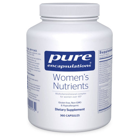 Pure Encapsulations Women'S Nutrients | Multivitamin for Women over 40 to Support Urinary Tract Health, Breast Cell Health, and Eye Integrity* | 360 Capsules