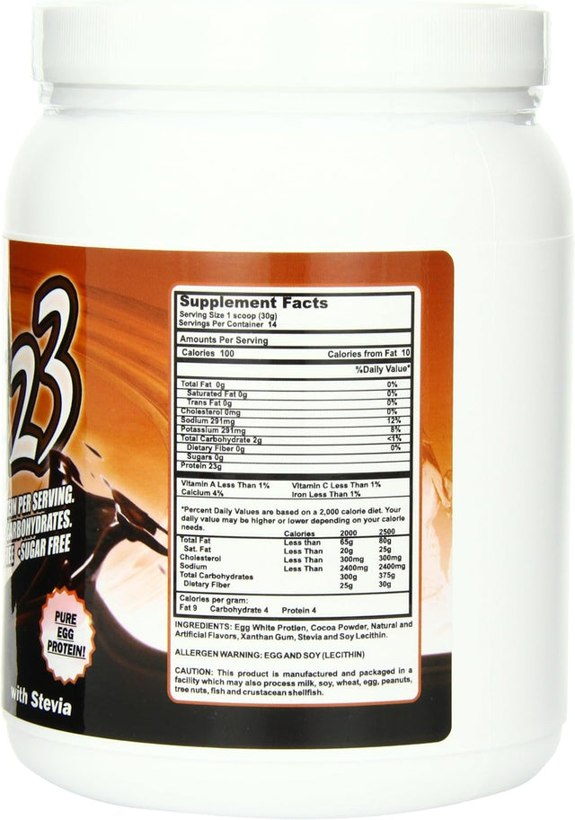 Egg White Protein Choc 14.84Oz