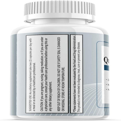 (3 Pack) Quietum plus - Dietary Supplement for Hearing - Tinnitus Support for Healthy Middle and Inner Ear Structures, Cognitive and Nootropic Support, Nerves and Blood Supply - 180 Capsules