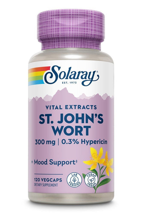 Solaray St. John'S Wort -- 300 Mg - 120 Vegcaps